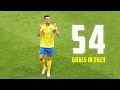 Cristiano ronaldo all 54 goals in 2023 w commentary top scorer of the year