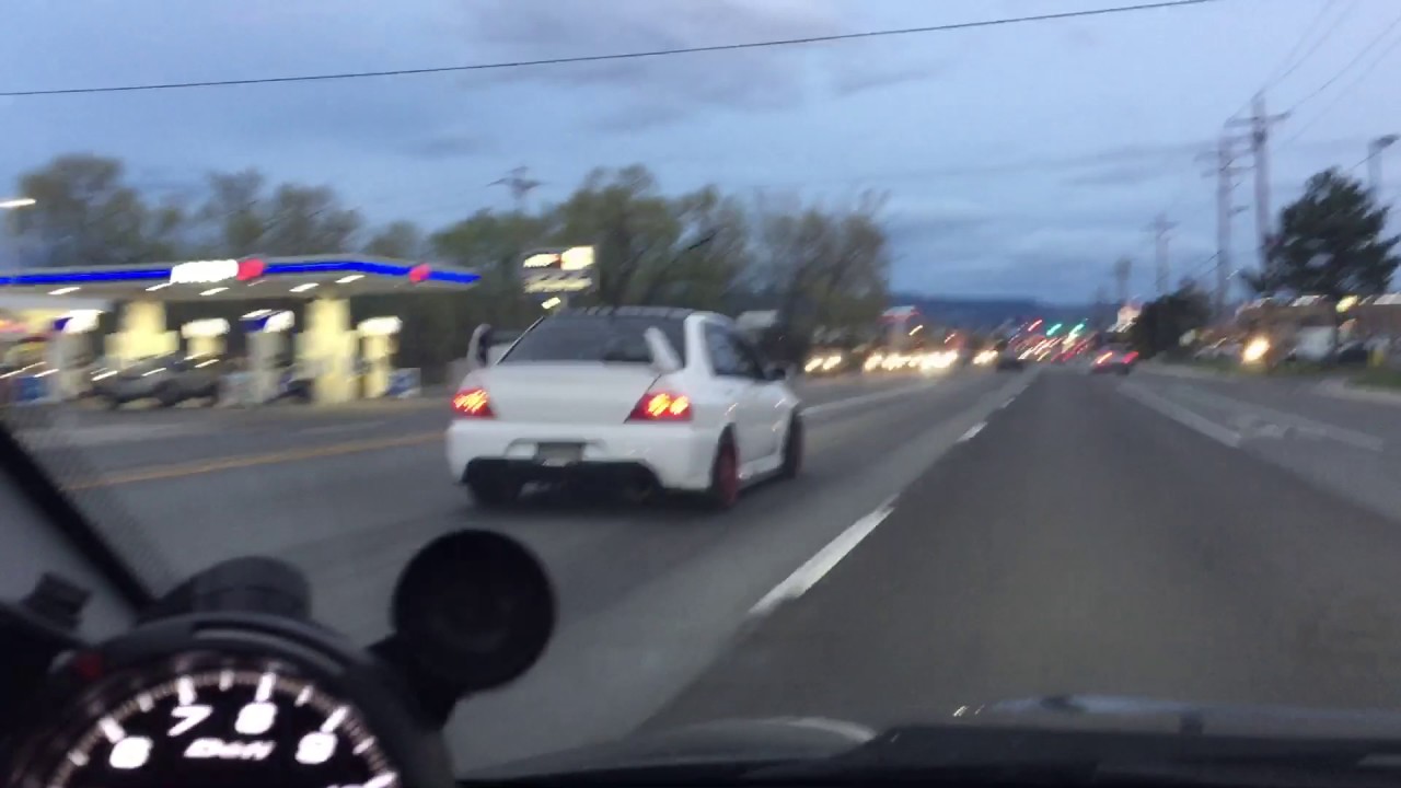 Straight pipe Evo IX