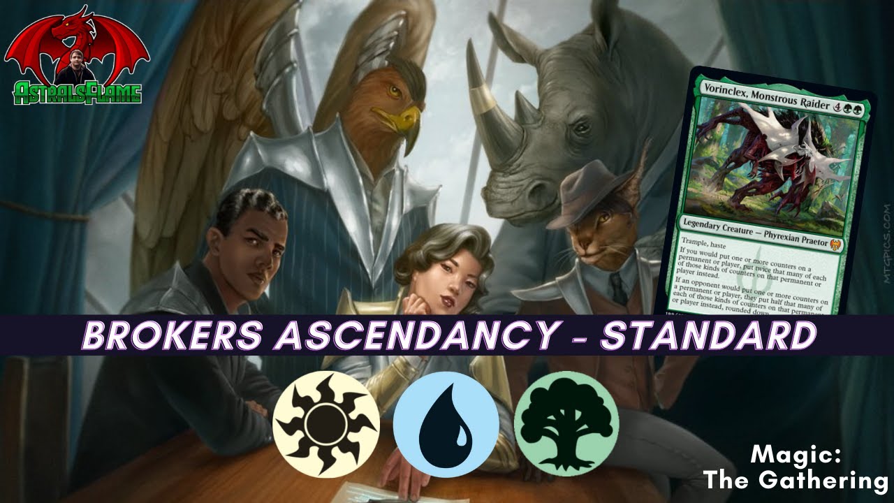 ⚪️🔵🟢"BROKEN" Ascendancy Midrange MTG Arena Standard Deck Tech