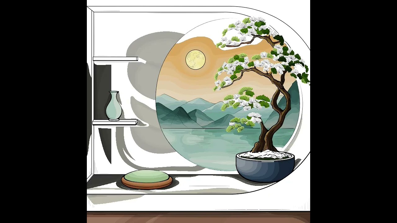 Bonsai Art Doodleart Artinstruction Drawing Bonsaitree Artshorts Painting Illustration