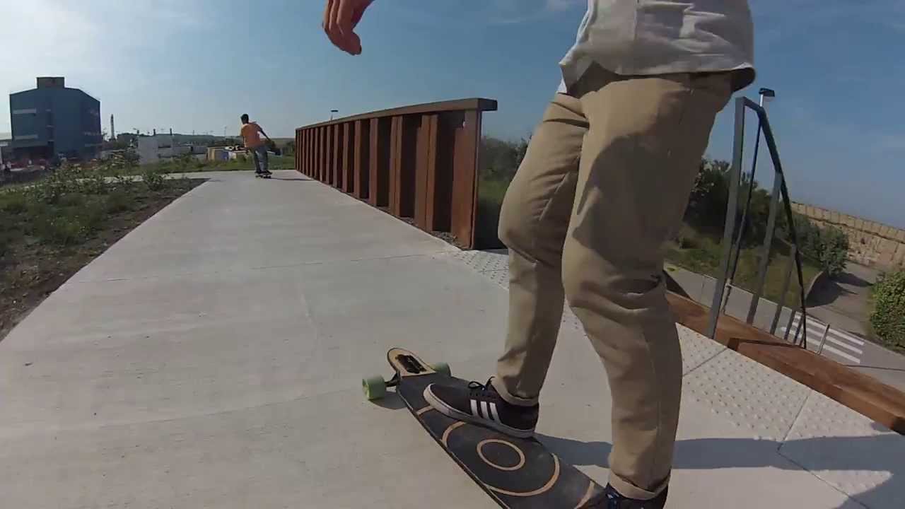 Day On Our Boards LongboardCruiserScooter Day in Dunkerque (GoPro