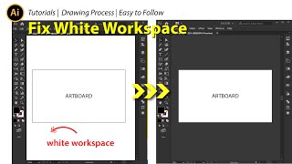 Fix White Workspace Adobe Illustrator Wealth