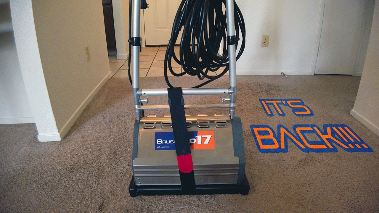 Its Back and ready for action Carpet Cleaning with CRB Cleaning with