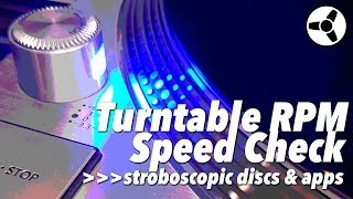 Turntable RPM speed check: stroboscopic discs & apps screenshot 5