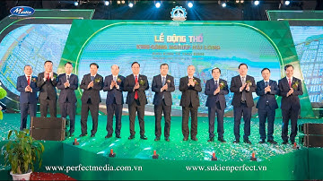 Khoảnh khắc ấn tượng Lễ động thổ Khu công nghiệp Hải Long - Thái Bình