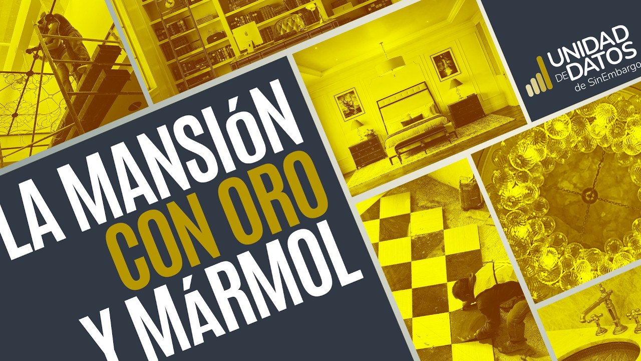 La Mansión Dorada de Maru luce mármol y hasta oro, sobre un terreno de 31.7 millones