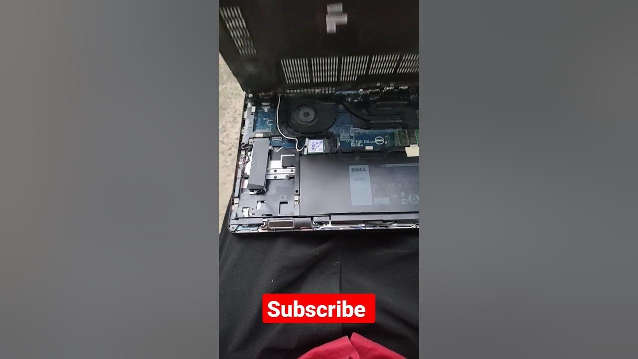 Dell laptop back cover open YouTube