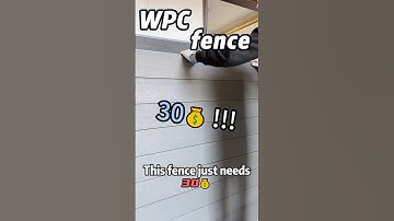 wpc fence #wpcdecking #wood #wpc #wpcflooring #diy #wpvc #woodworking #wpcpanel #construction
