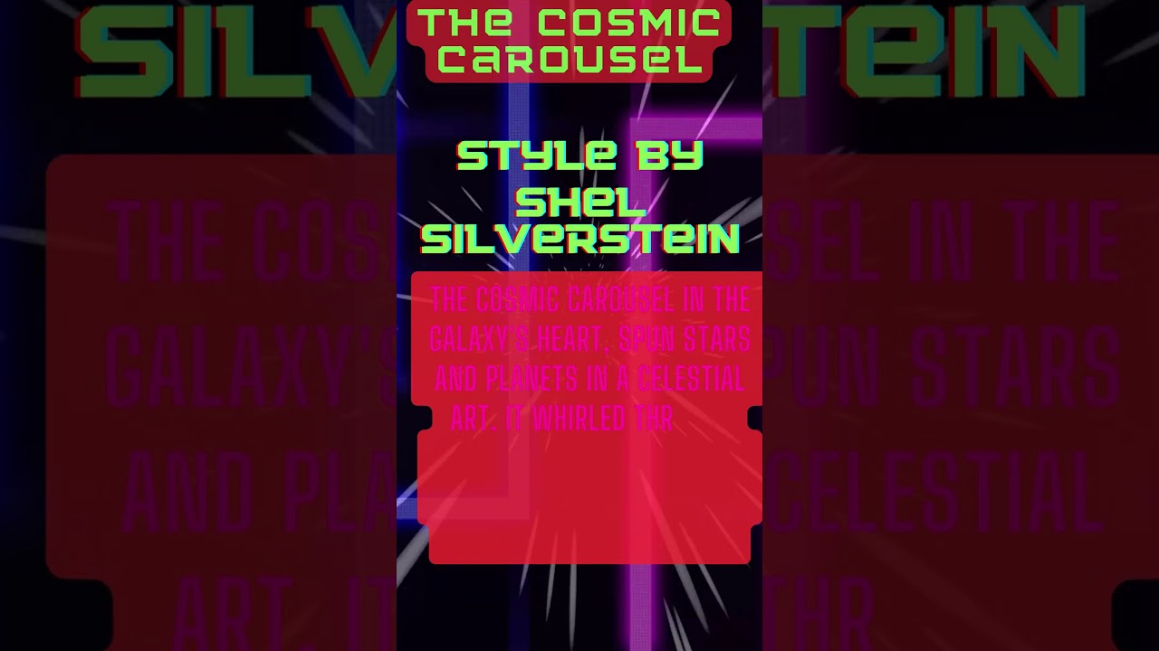 "Cosmic Whimsy: Space Travel Poems in the Style of Shel Silverstein | Astral Adventures 🚀 21