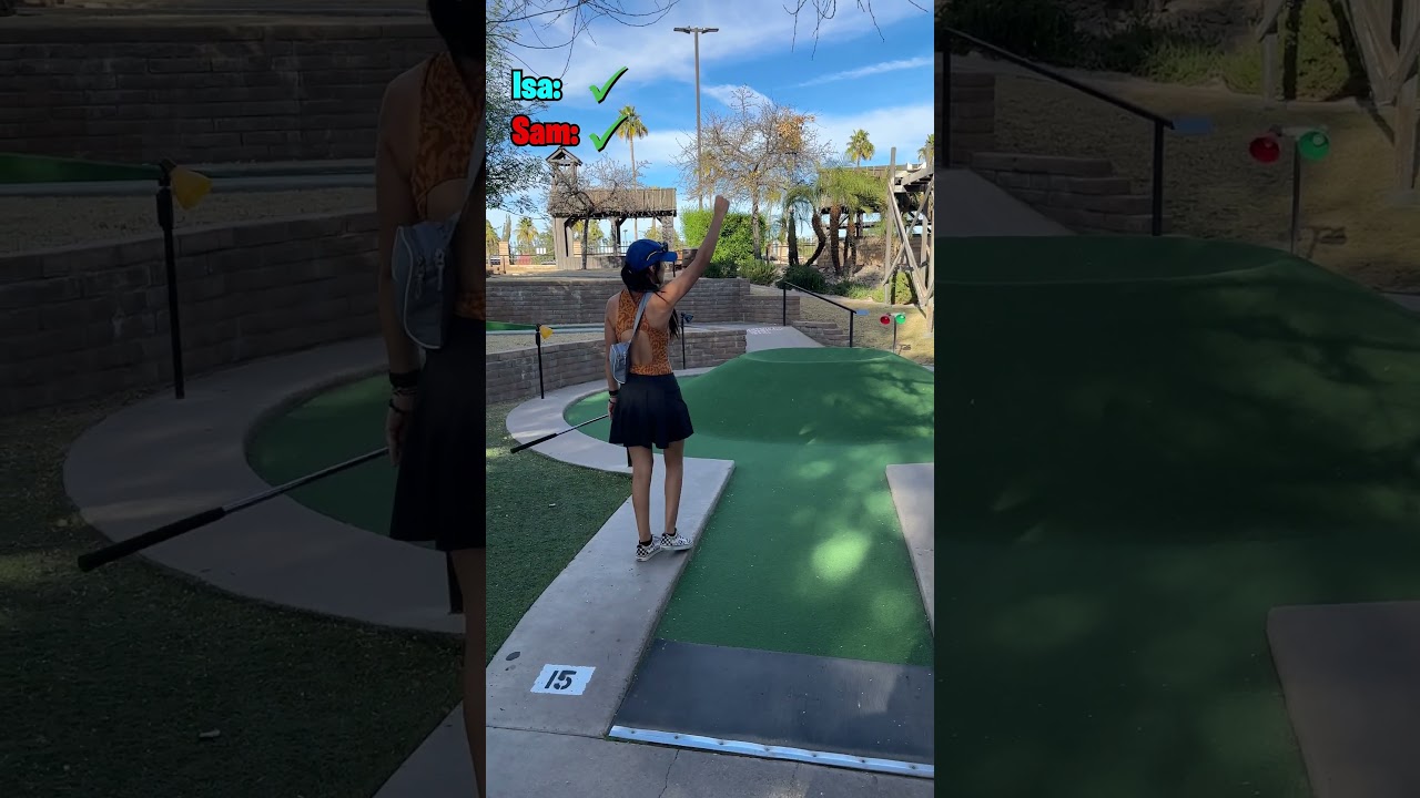 INSANE Mini Golf Knockout!! (Hole-In-One!)