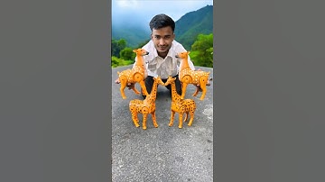 2 Ta Remote Wala Giraffe and 2 Rc Deer Unboxing