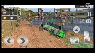 4X4 Jeep on Road Drive green Clour -#2 -Android Gameplay screenshot 1