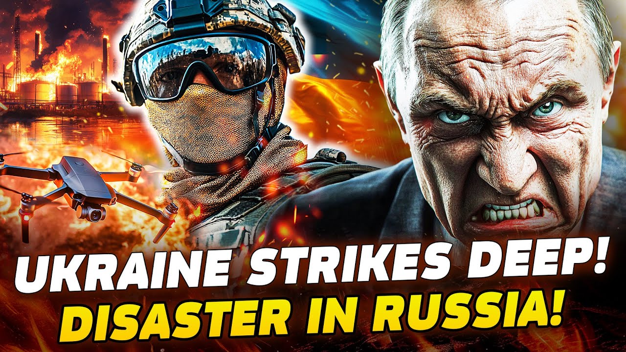 ⚡️ПРЯМО СЕЙЧАС! УКРАИНА НАНОСИТ РОССИИ НЕВЕРОЯТНЫЙ УДАР! НЕФТЯНЫЕ СКЛАДЫ ВОСПЛАМЕНЕНЫ! КАТАСТРОФА...