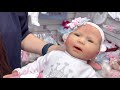 Full bodied silicone reborn baby girl doll