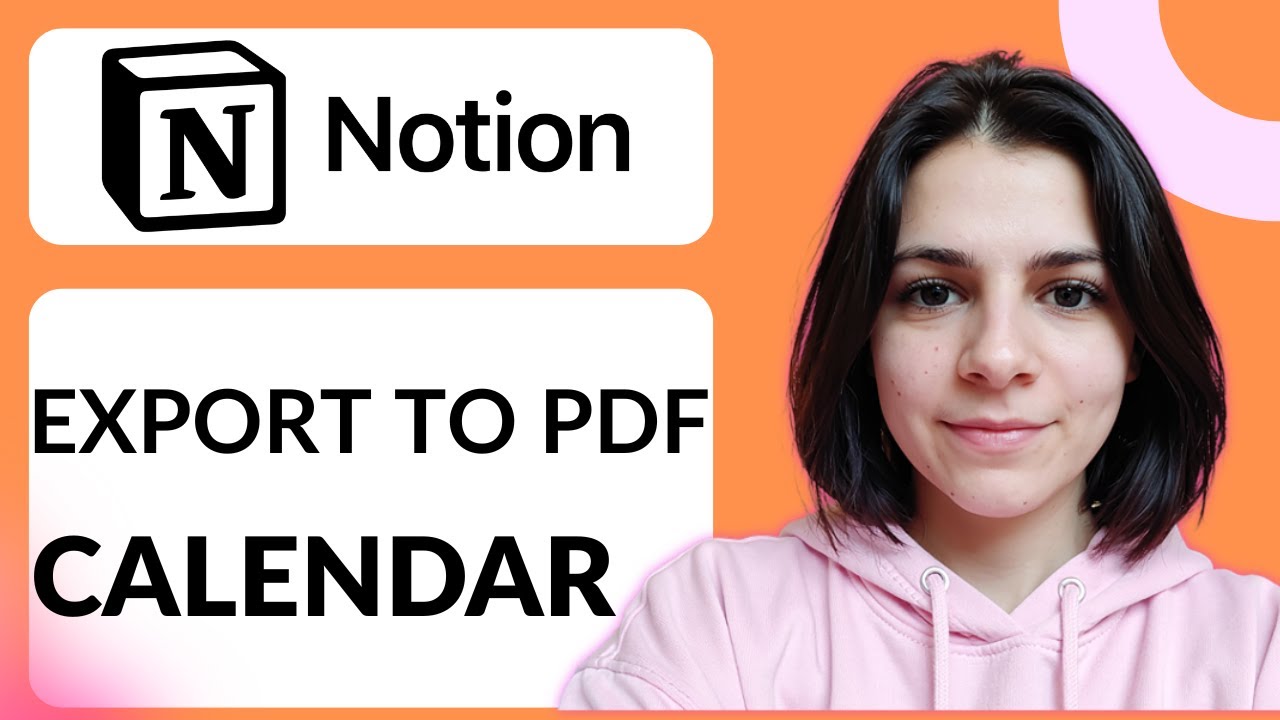 How To Export Notion Calendar To PDF | Step-by-Step Beginner Guide ...