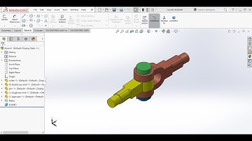 Knuckle Joint Assembly In solidworks|Solidworks 2016| Solidworks Assembly
