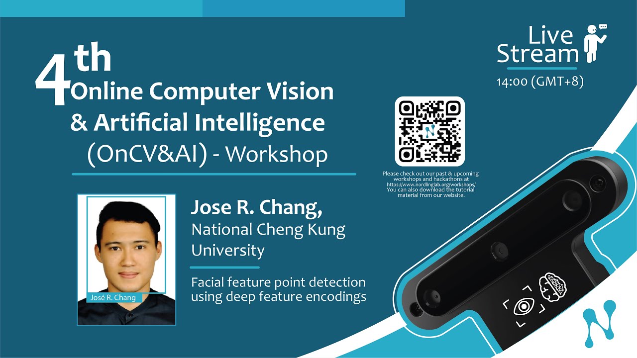 Jose R. Chang - 4th Online Computer Vision & Artificial Intelligence Workshop
