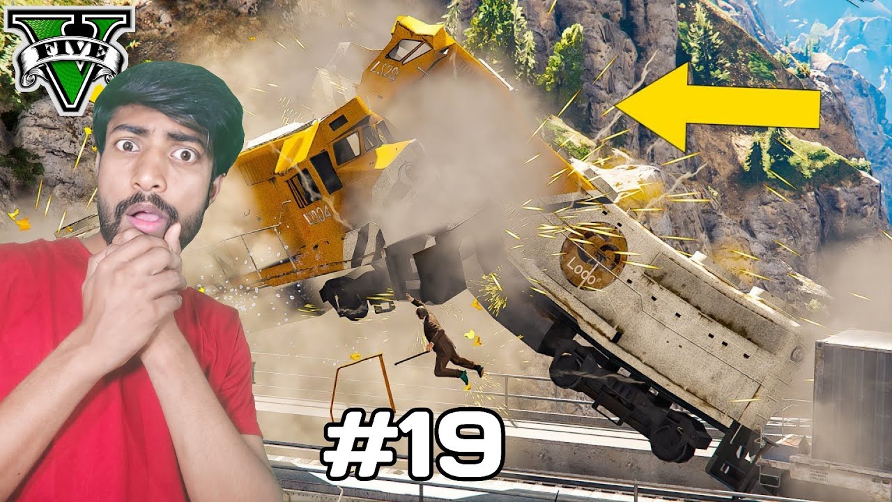 FINALLY! I HIJACK TRAIN AND COLLECT SECRET SUITCASE DAY 19 | GTA 5 VICE CITY HINDI GAMEPLAY 