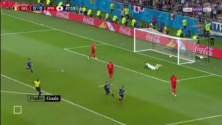 اهداف مباراة بلجيكا 🇧🇪 ضد اليابان رومنتادا بلجيكا تألق كاقاوا خروج اليابان كاس العالم 🌏 روسيا2018