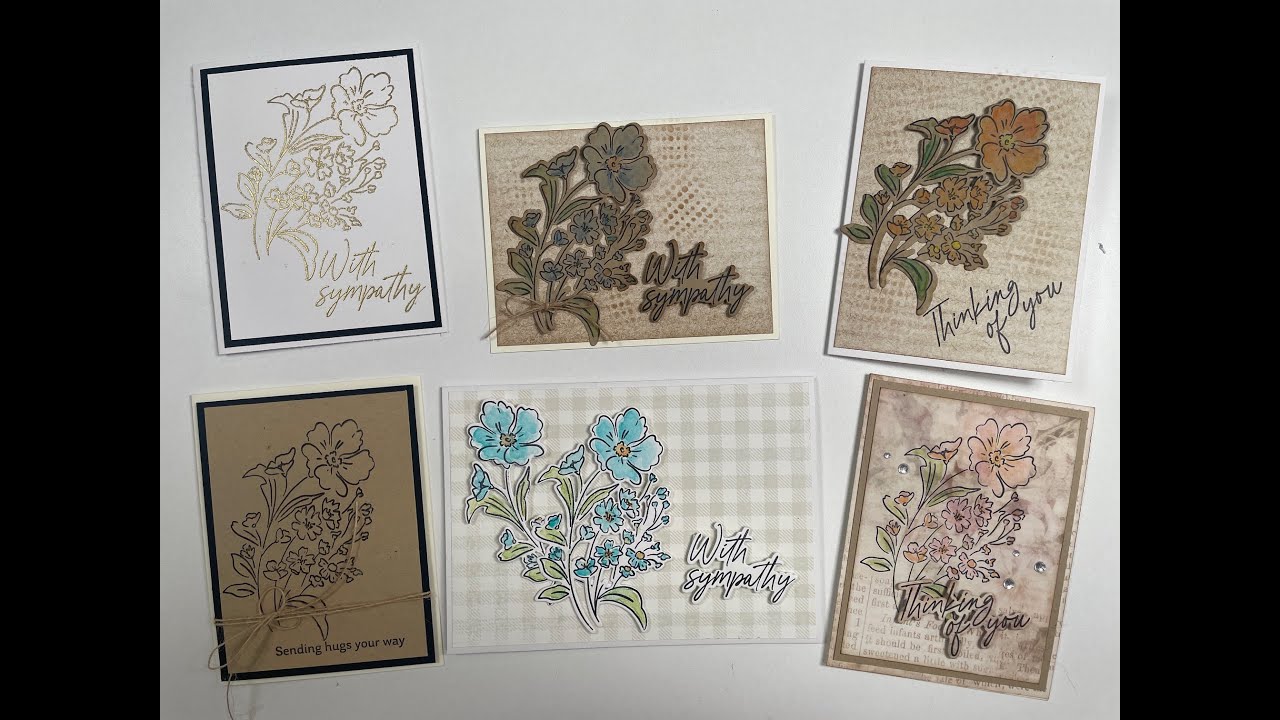 1-7-26 Pink Fresh Sympathy Cards with Kellie