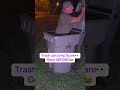 Trash can jump scare.. #fyp #funny #lol #jumpscare #hilarious