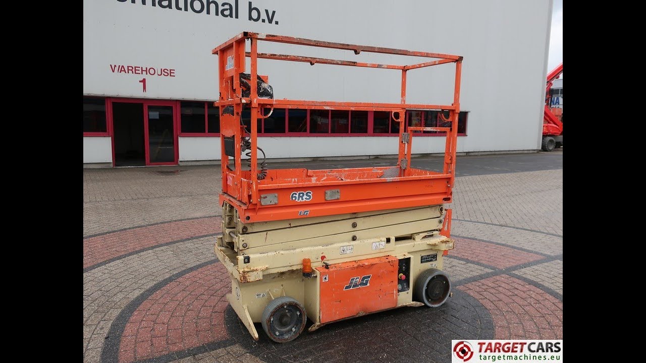 778672 JLG 6RS ELECTRIC SCISSOR WORKLIFT 779CM 277HRS 2016