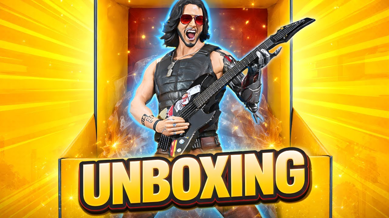 UNBOXING Johnny Silverhand (Cyberpunk 2077) | McFarlane Toys | ¿Vale la pena?