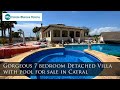 Gorgeous 7 bedroom detached villa for sale in Catral
