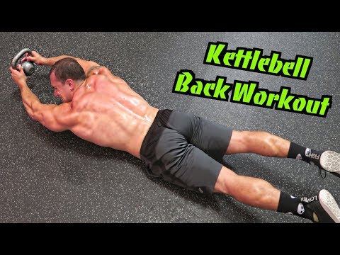 Intense 5 Minute Kettlebell Back Workout