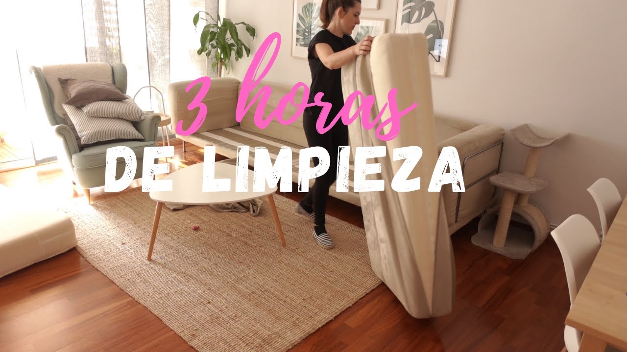 3 horas de limpieza LIMPIA CONMIGO HASTA EL ANOCHECHER