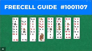 FreeCell 1001107（フリーセル） ( TдT)ノ Unknown difficulty level