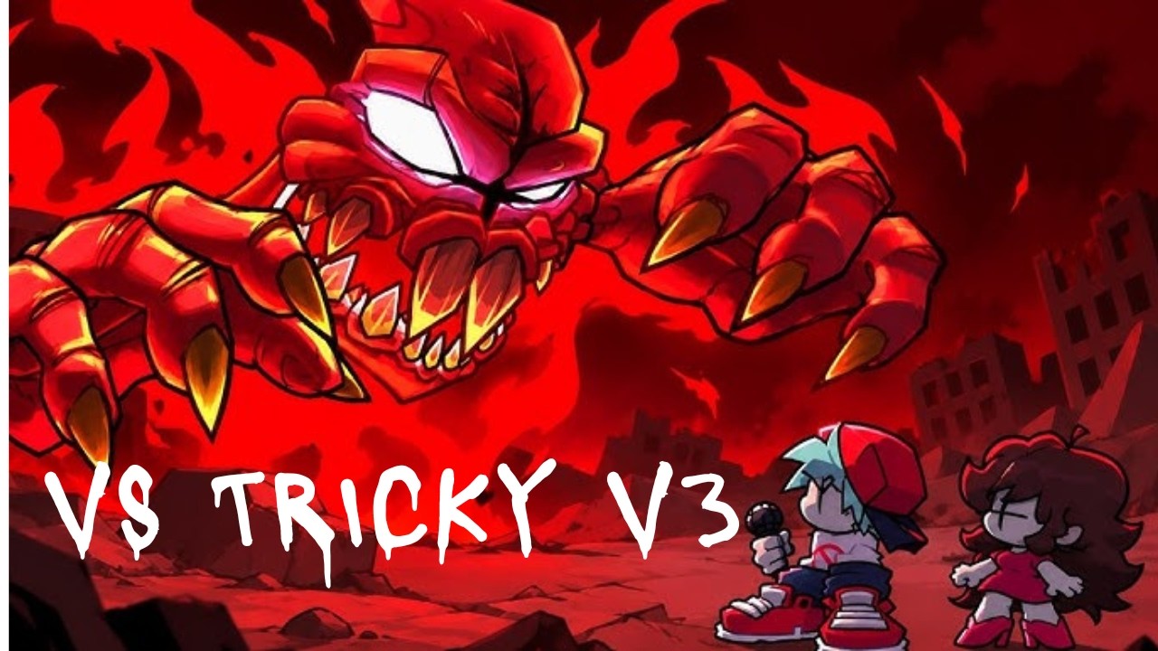 Tricky Phase 3 is ABSOLUTE CHAOS! 💀 (Friday Night Funkin') - YouTube