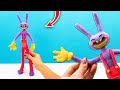 I Made THE AMAZING DIGITAL CIRCUS Jax Plush Toys! *How To Make* | Cool Crafts