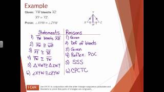 Section 4 7 Triangle Congruence CPCTC