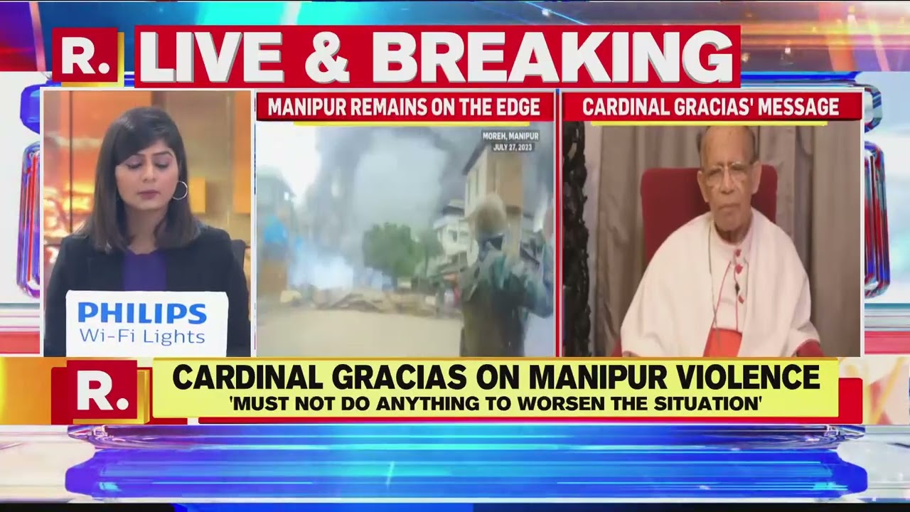Manipur violence is not a religious issue, it's a tribal issue: Mumbai Archbishop Cardinal Gracias