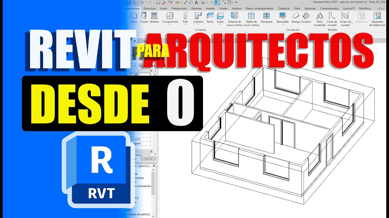 CURSO DE REVIT DESDE CERO | Lo Que Todo Arquitecto Debe Saber – Masterclass