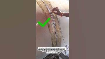 Non destructive testing -mechanical #machine #mechanical #constructionindustry