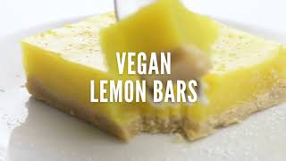 Vegan Lemon Bars