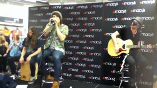 The Ready Set- Hollywood Dream (Acoustic Live at Macy's)