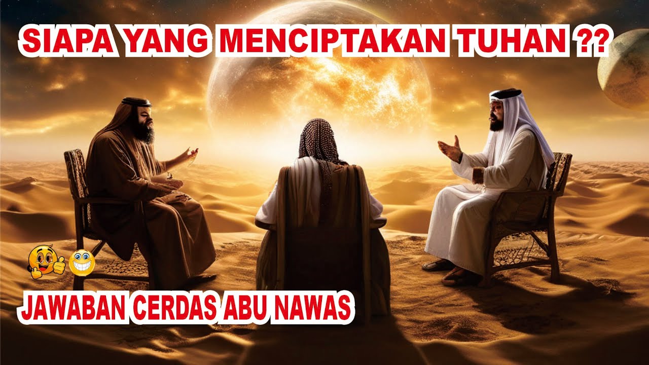 DITANYA SIAPA YANG MENCIPTAKAN TUHAN ??? INI JAWABAN ABU NAWAS