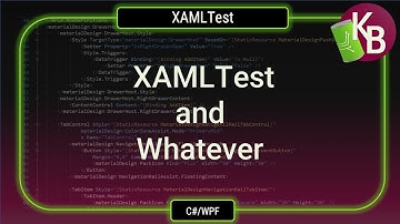 C#/WPF - XAMLTest and whatever