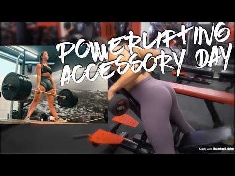 Accessory Training for Powerlifting