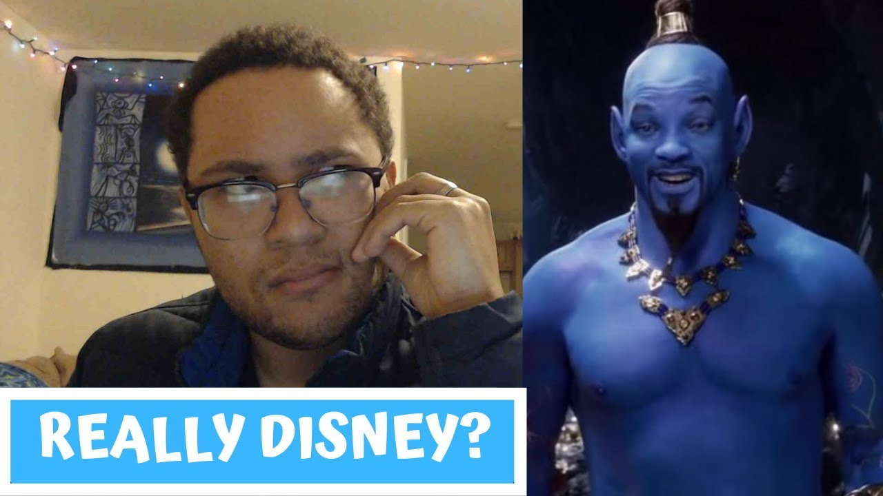 WHAT HAPPENED GENIE? Aladdin Special Look Reaction YouTube