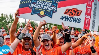 Every 2023 WCWS team's winning moment from softball super regionals