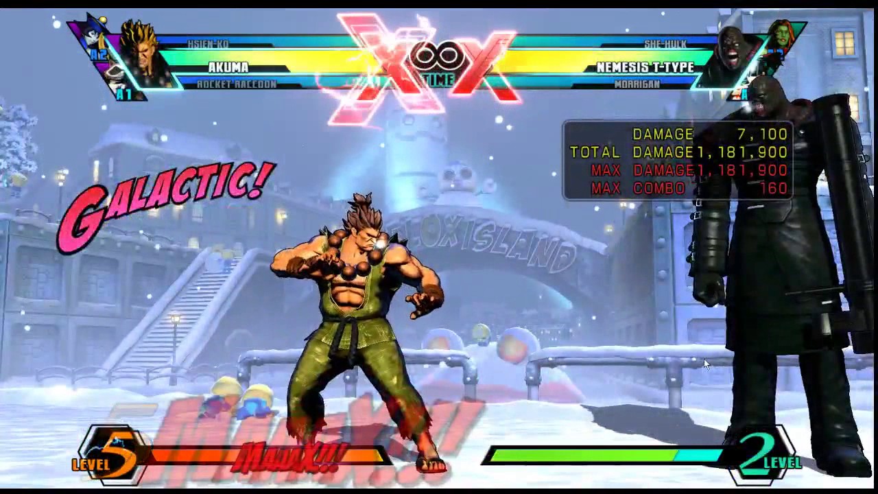 2 Shin Akuma Combos Umvc3EX