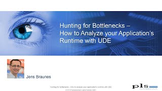 Hitex Webinar:  Hunting for Bottlenecks | How to analyze your application's runtime with UDE (PLS)
