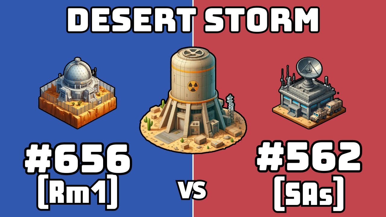 Буря в пустыне – №656 [Rm1] против №562 [SAs] | Последняя война, сезон 5 (5 декабря 2025 г.)