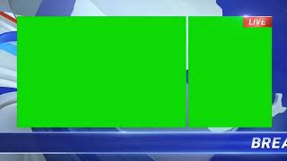 Breaking news green screen template | animated live news stock footage #greenscreen #backgroundvideo