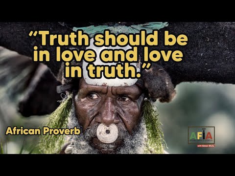 Truth should be in love and love in truth
