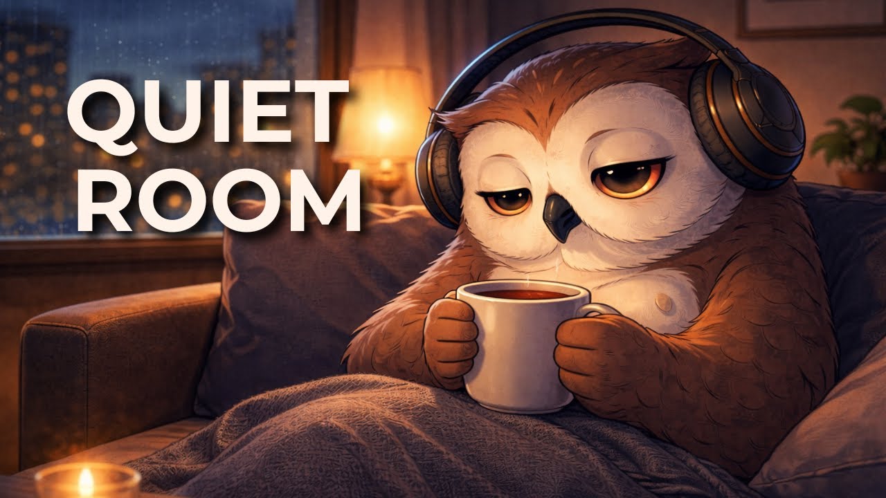 Late Night Lofi – Quiet Room - Moonlight Owl Lofi 🌙